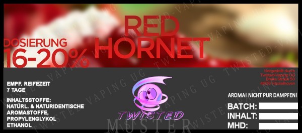 Twisted - Red Hornet Aroma 10ml