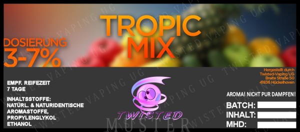 Twisted - Tropic Mix Aroma 10ml