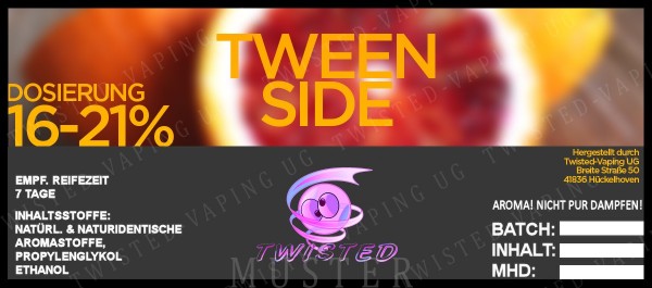 Twisted - Tweenside Aroma 10ml