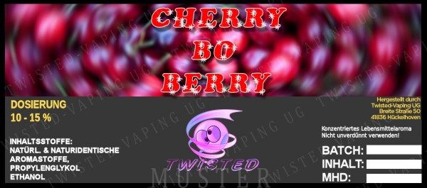 Twisted - Cherry bo Berry Aroma 10ml